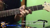 How to Play Rolling Stones Guitar riff - I Can't Get No Satisfaction