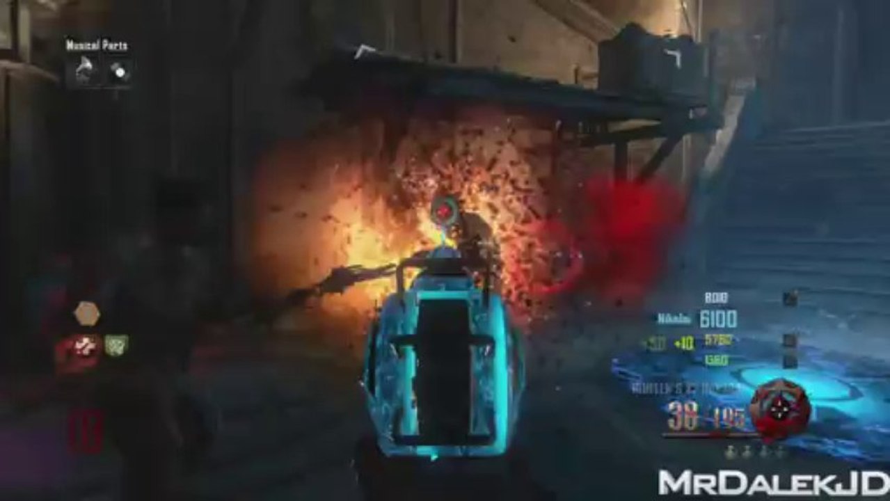 Black Ops 2 "ORIGINS" Zombies - All 4 Elemental Staffs In-Game! Crafting the Staff of Wind!