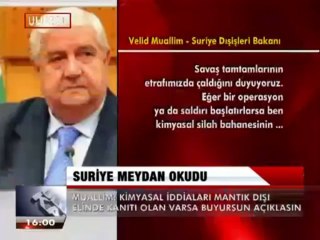 SURİYE MEYDAN OKUDU