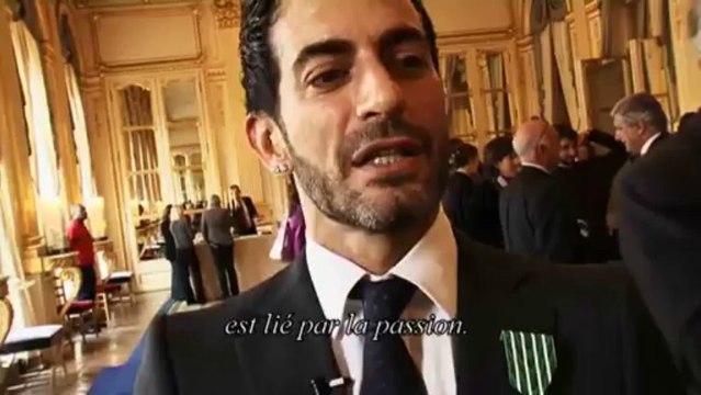 Frédéric Mitterrand honore trois grands noms de la mode et du luxe