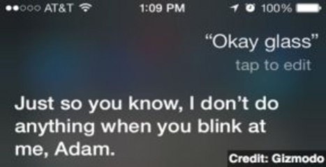 Siri Begins Trash Talking Google Glass