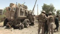 Bomber aims at foreign troops, kills four Afghans
