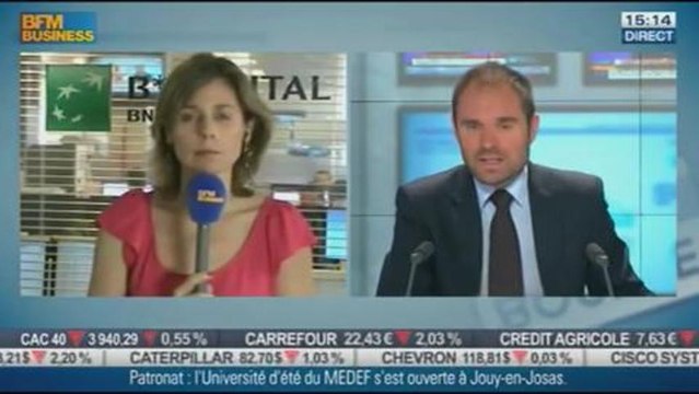 La baisse des rachats d'actifs de la Fed et la montée de Bouygues en bourse : Isabelle Enos dans Intégrale Bourse  - 28/08