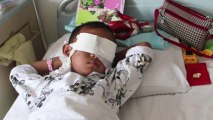 Chinês de seis anos tem os olhos arrancados