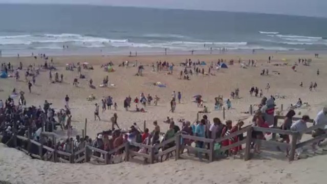 PLAGE DE MESSANGES dans les Landes