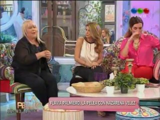 Flavia Palmiero le puso los puntos a Ubfal