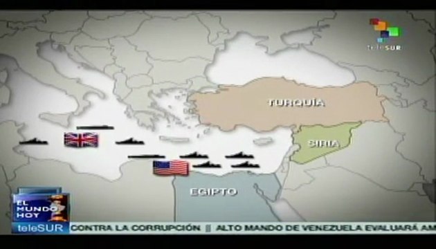 Tropas de EE.UU. cercan Siria en espera de instrucciones