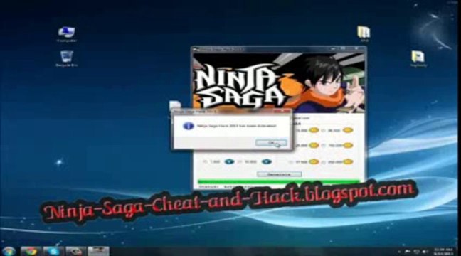 ▶ Ninja Saga. Hack * Cheat [FREE Download] September - October 2013 Update