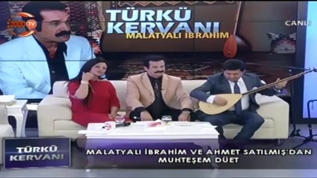 MALATYALI İBRAHİM & AHMET SATILMIŞ - ŞİMDİMİ GELDİM AKLINA ___ YENI ___