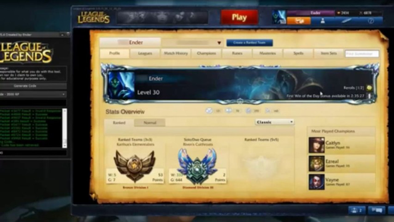 League of Legends] Riot Points Generator RP Hack 3.10a Patch[August 2013]