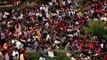 Thousands gathered to watch unusual festival of stone throwing