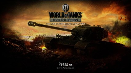 World of Tanks X360 version Test et Gameplay bêta