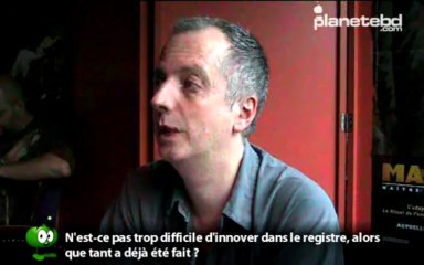 Alain Brion en interview pour planetebd.com