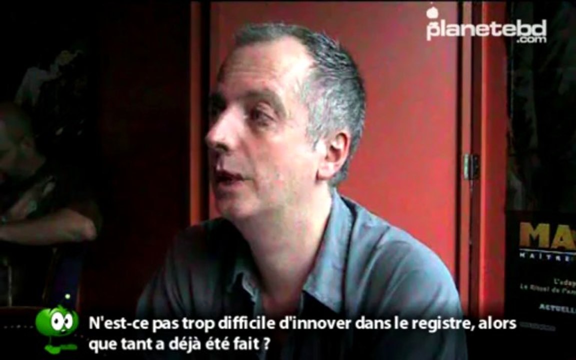 Alain Brion en interview pour planetebd.com