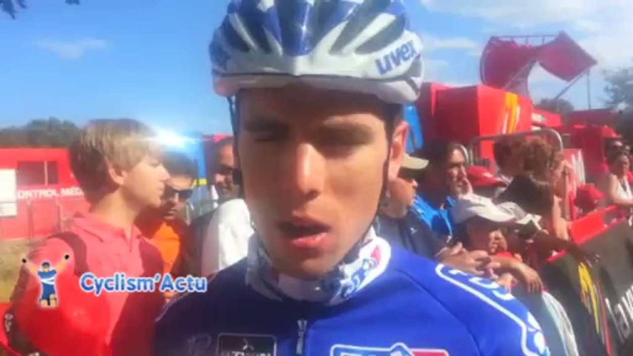 Tour d'Espagne 2013 - Arnaud Courteille : "Il m' a manqué quelques kilomètres"