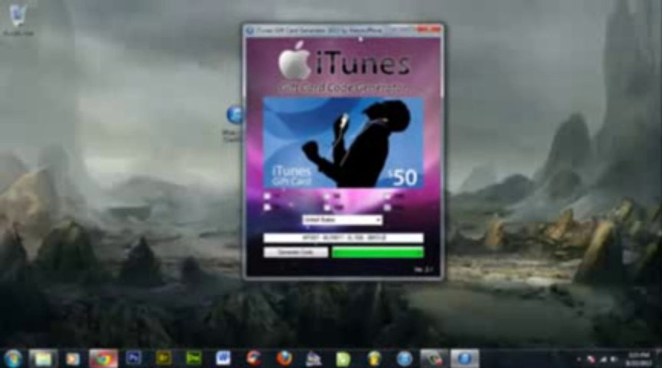 ▶ iTunes Gift Card Code Generator [FREE Download] September - October 2013 Update