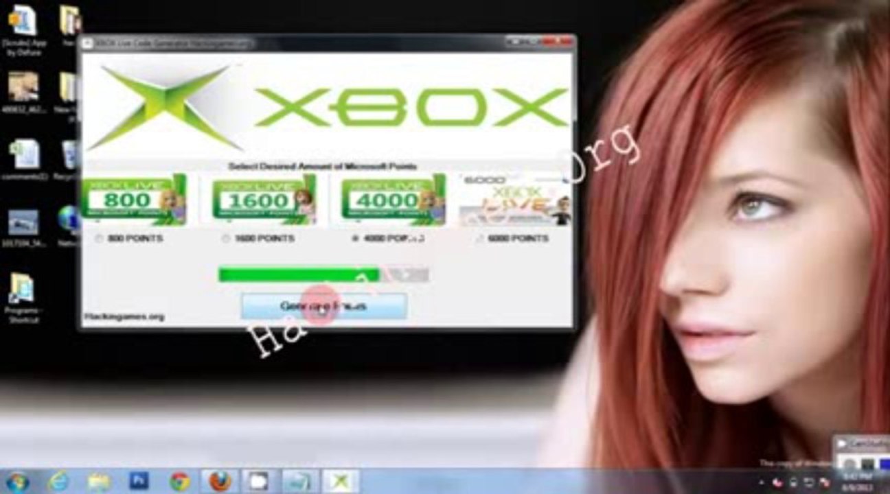 ▶ Xbox Live Code Generator - Microsoft Points Generator [FREE Download] September - October 2013 Update