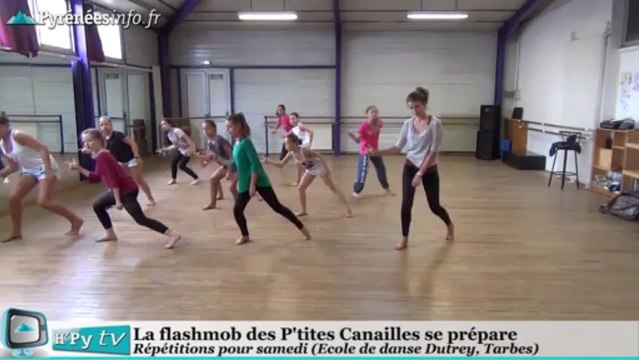 [SOUES]Préparatifs pour la FlashMob des Ptites Canailles (28 août 2013)