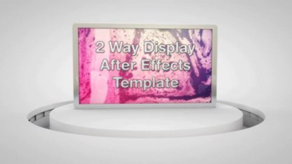 2 Way Display - 3D White Corporate Showcase - After Effects Template