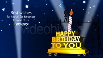 Happy Birthday Ecard - Inkman - After Effects Template
