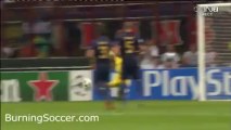 BurningSoccer.com - Kevin-Prince Boateng 2nd Goal AC Milan vs PSV 3-0