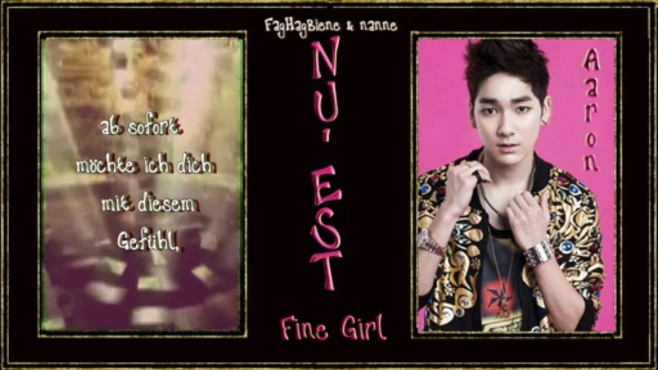 NU'EST - Fine Girl k-pop [german sub]