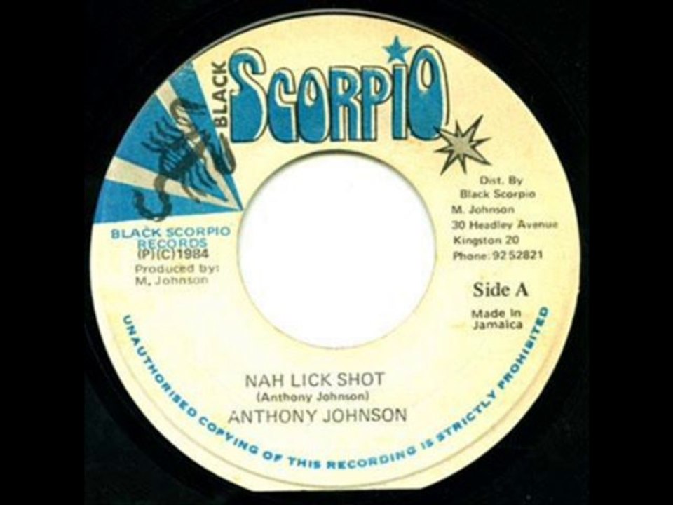 Anthony Johnson - Nah Lick Shot + Dub Version