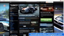 Need For Speed World Boost Hack - NFSW Boost Adder 2013