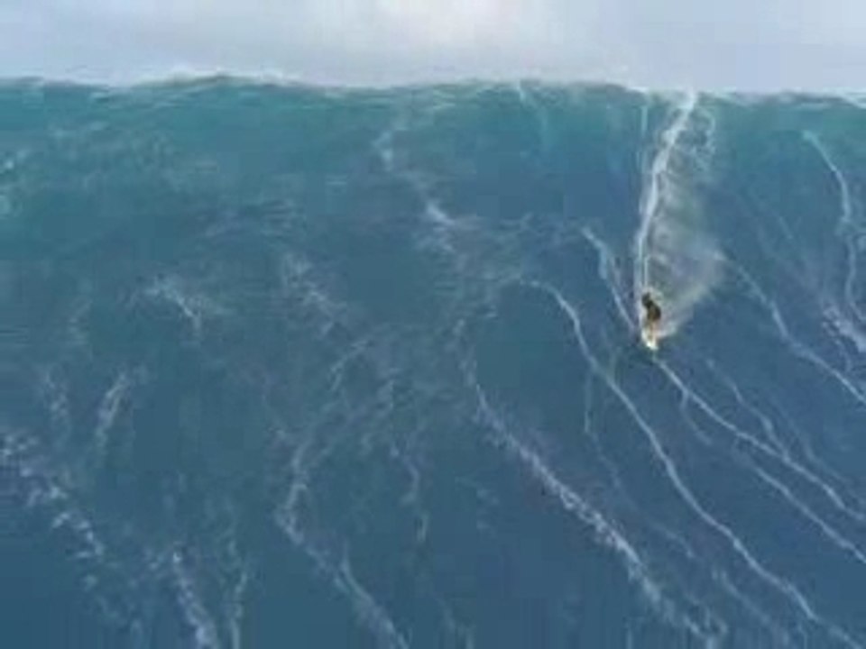Surf impressionnant