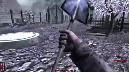 Call of Duty Custom Zombies - YOTES LAIR | How to unlock melee weapons tutorial