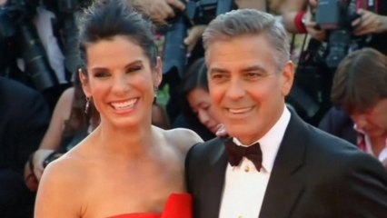 Clooney, Bullock launch Venice into orbit with "Gravity"