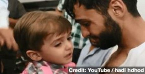 Emotional Syrian Father and Son Video Goes Viral