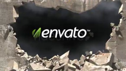 Concrete Wall Demolition - After Effects Template