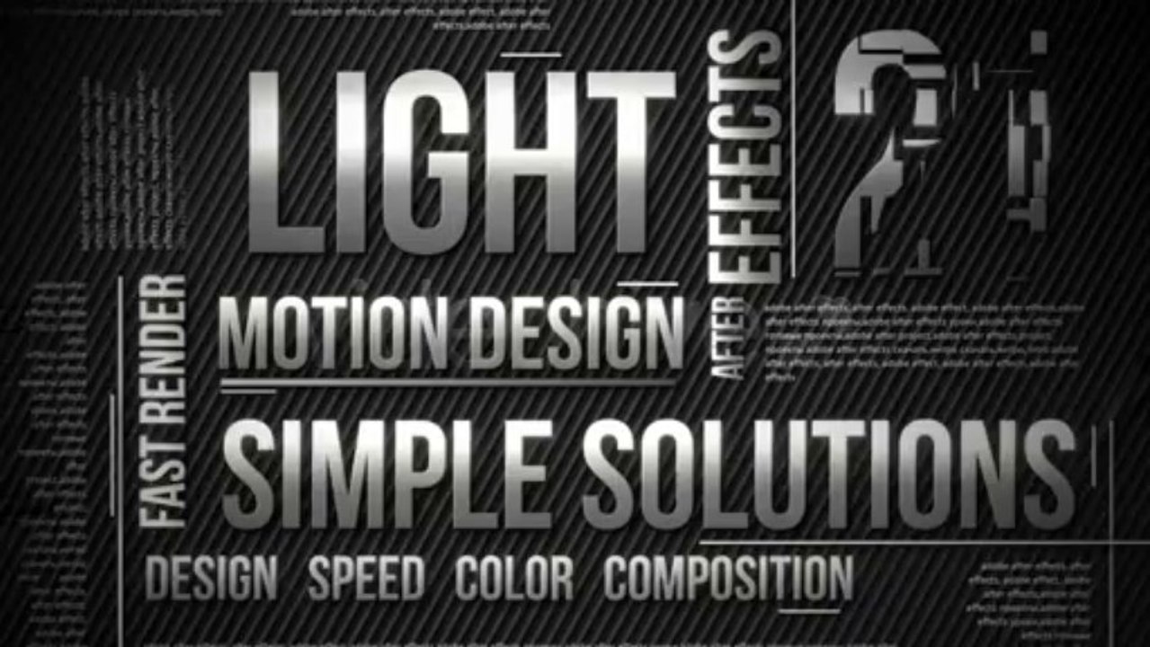 Steel line logo - After Effects Template