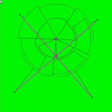 vidéo d'épure dynamique d'une turbine STRATO VOLUMETRIQUE à 2 étages et 4 EMGC