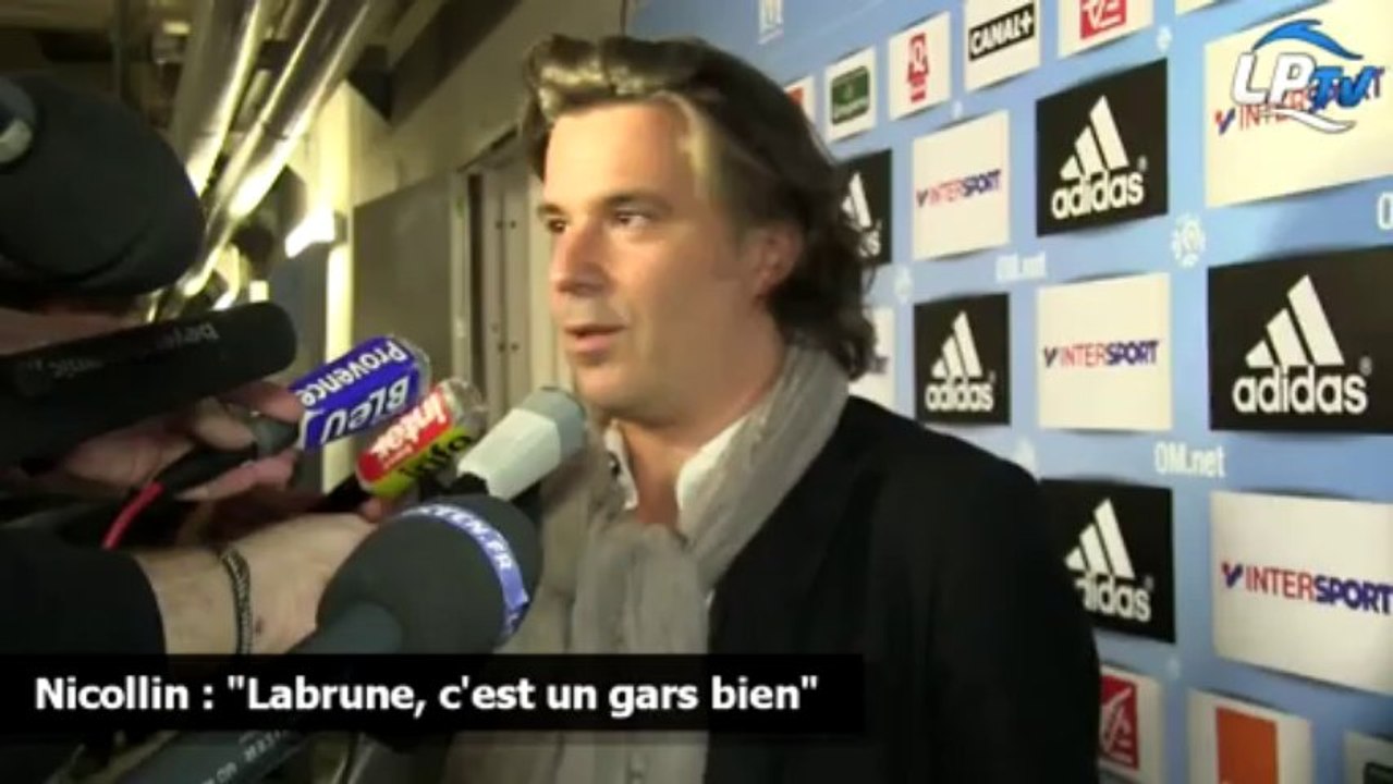 Nicollin : "Labrune, c'est un gars bien"