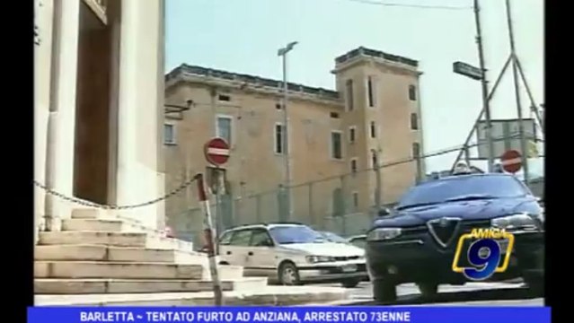 Barletta | Tentato furto ad anziana, arrestato 73 enne