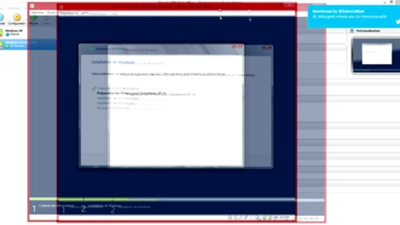Installation Windows Server 2012 FR