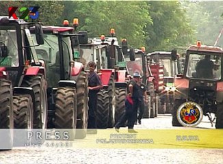 K23TV - Press iz prve ruke - Protest poljoprivrednika - 28. avgust 2013