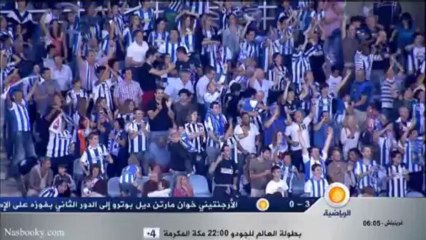 تقرير عن مباراة ريال سوسيداد و ليون 2-0 27-8-2013 .
