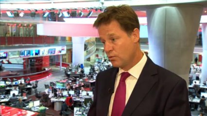 Clegg wants action to deter further use of chemical weapons