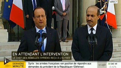 Syrie : Hollande plaide "pour une solution politique"