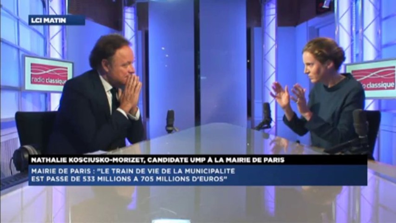 Nathalie Kosciusko-Morizet, invitée politique de Guillaume Durand avec LCI