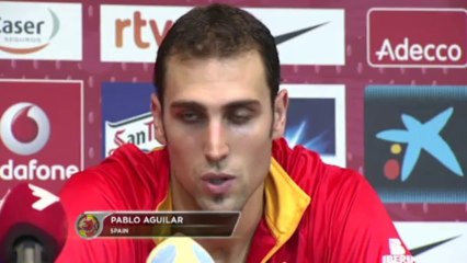 Eurobasket 2013 - Aguilar: ''Desde el descanso cambiamos totalmente la mentalidad''