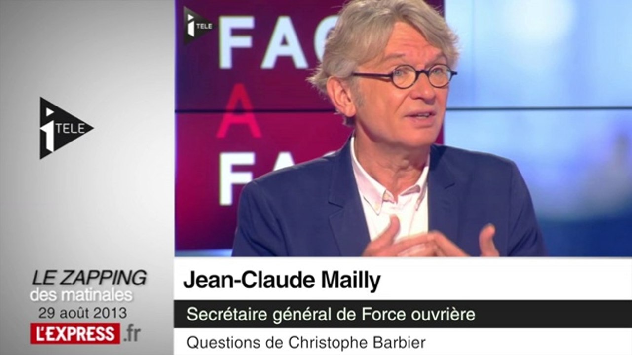 Zapping des matinales / 29 aouts 2013