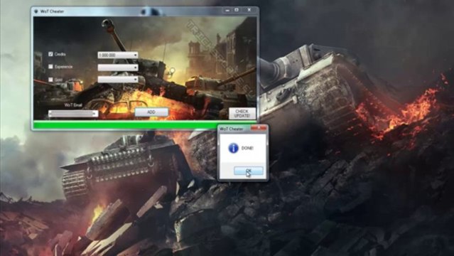 World of Tanks Cheater || Credits, Gold , Experience Generator 0.8.7 [Working] [Proof]