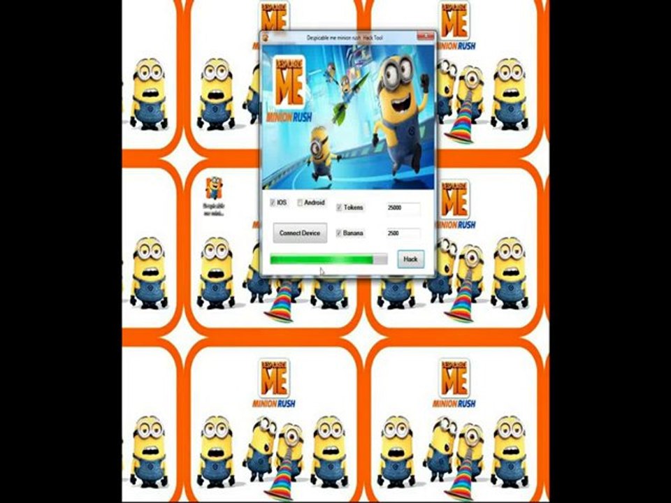 Despicable Me Hack For Android and iOS [Infinite Tokens and banana