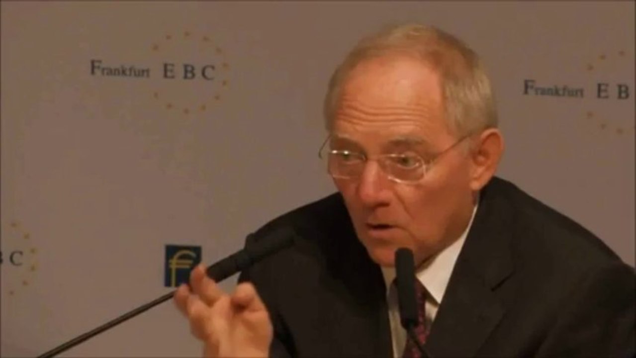 Schäuble - deutschland nicht souverän