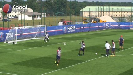 PSG - Entrainement du 29.08.13 au Camp des Loges