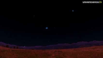 Ciel ! - La Lune et les trois planètes